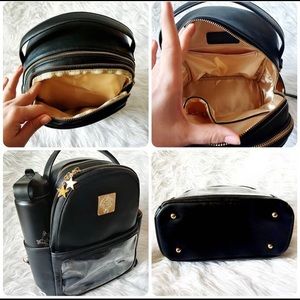 Ita Backpack/Crossbody in Taupe color by SLYBONSAI